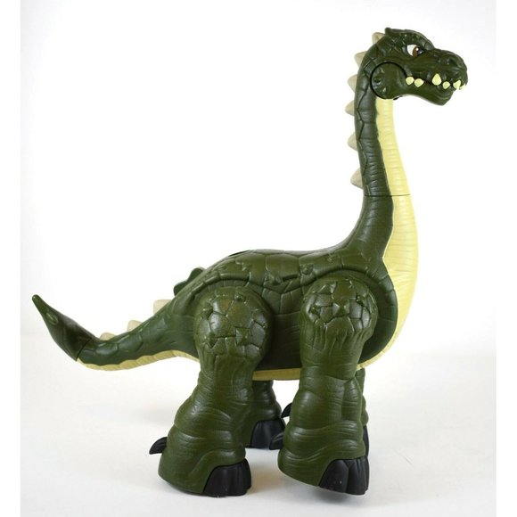 Fisher Price Imaginext Mega Apatosaurus Large 14" Roaring Dinosaur Toy 2013 - Picture 2 of 7